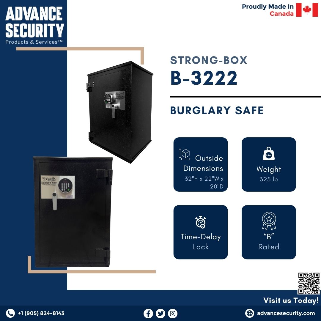 Strong-Box B-3222 Safe with Time Delay Lock